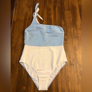 Women’s 1 piece Color block Bathing Suit